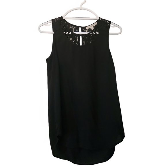 Daniel Rainn Tank Top Blouse - Black, Size 5 - Picture 1 of 4